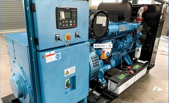 500KVA / 400KW Weichai Diesel Generator Set Output Voltage 400V / 3 fase di protezione contro la velocità