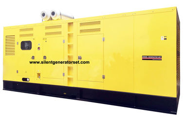 Gruppo elettrogeno giallo del motore diesel di MITSUBISHI di colore 50HZ 1100KW/1375KVA