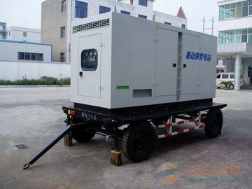 Lo scivolo ha montato il generatore diesel 20KVA - 1500KVA del rimorchio con la certificazione del CE/iso